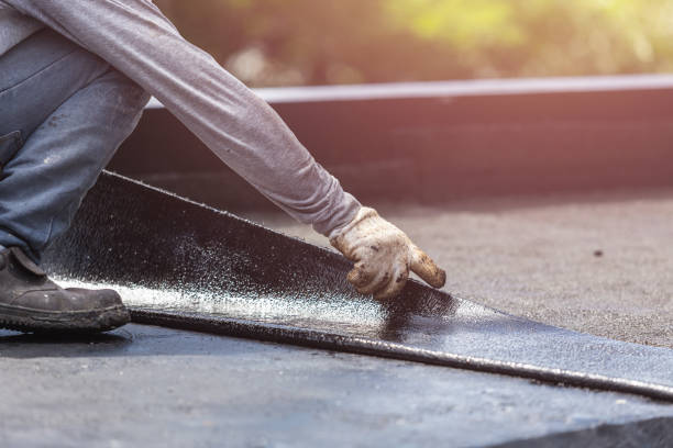 Wet basement repair process in Highland, OH